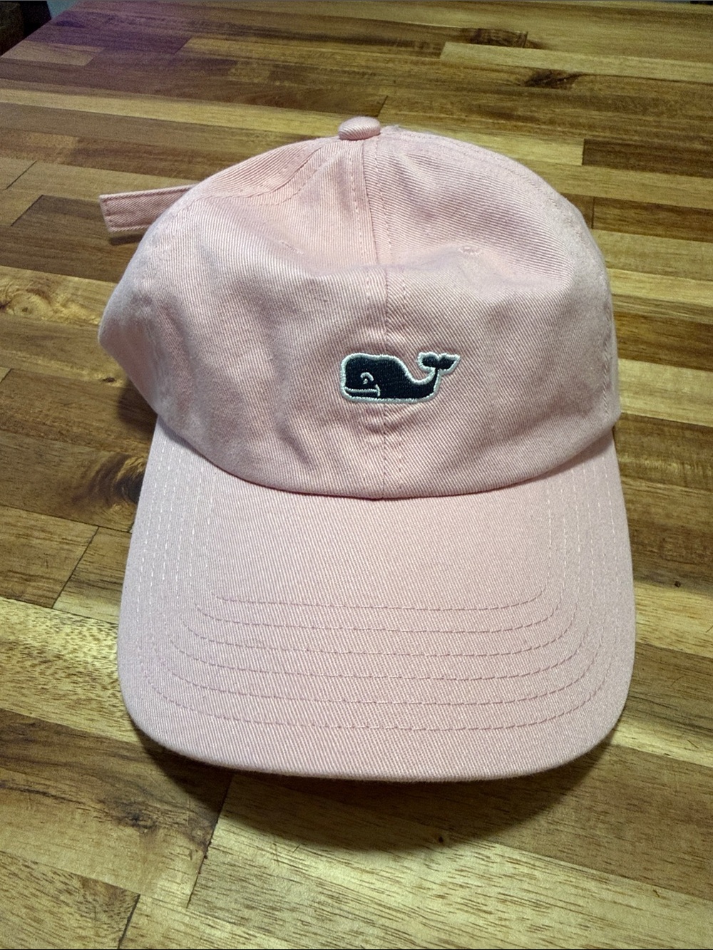 Vineyard Vines Light Pink Whale Baseball Cap